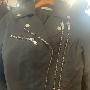 Women leather jacket small